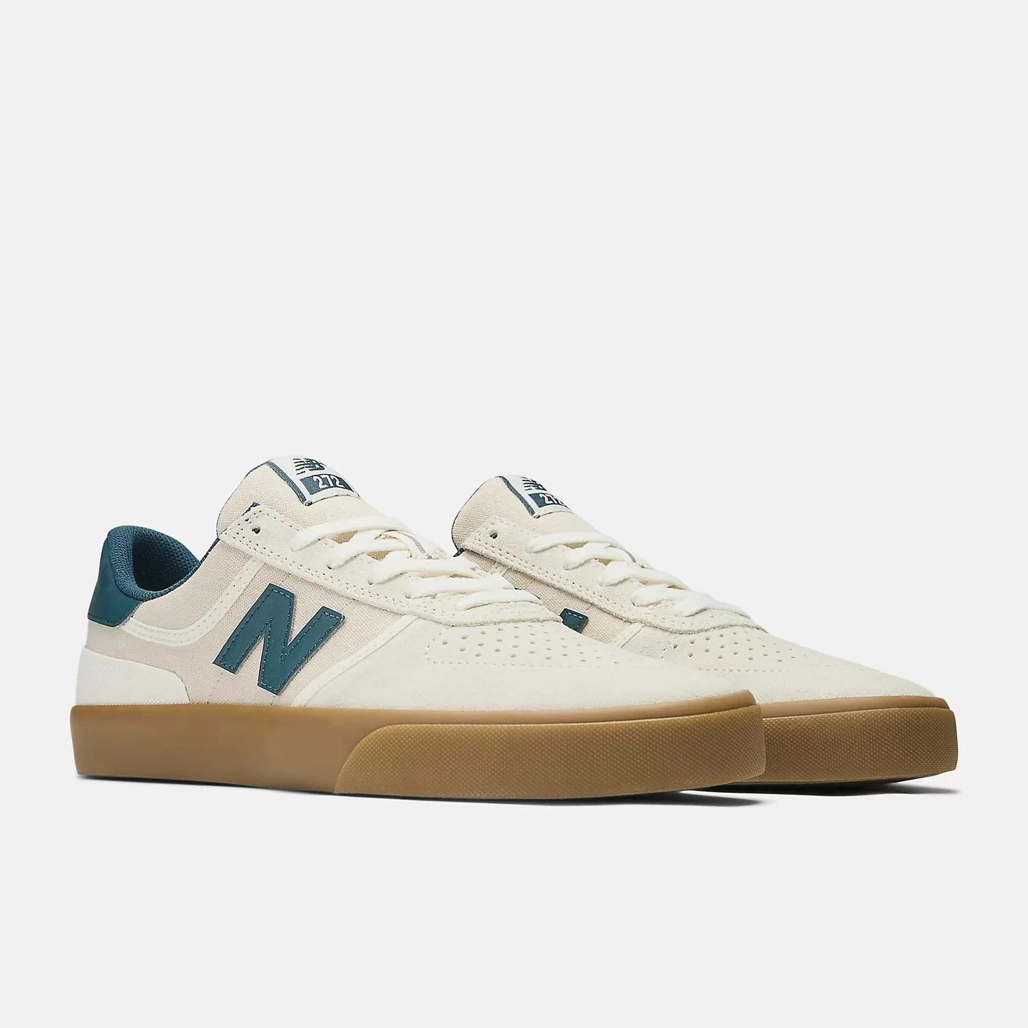 New Balance Numeric 272 *WIDE* Skate Shoes - Sea Salt/Deep Ocean